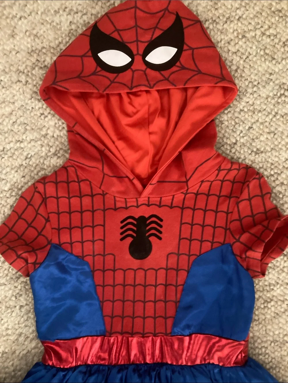 Marvel Red and Blue Spider-Girl Hooded Dress - Picture 2 of 5